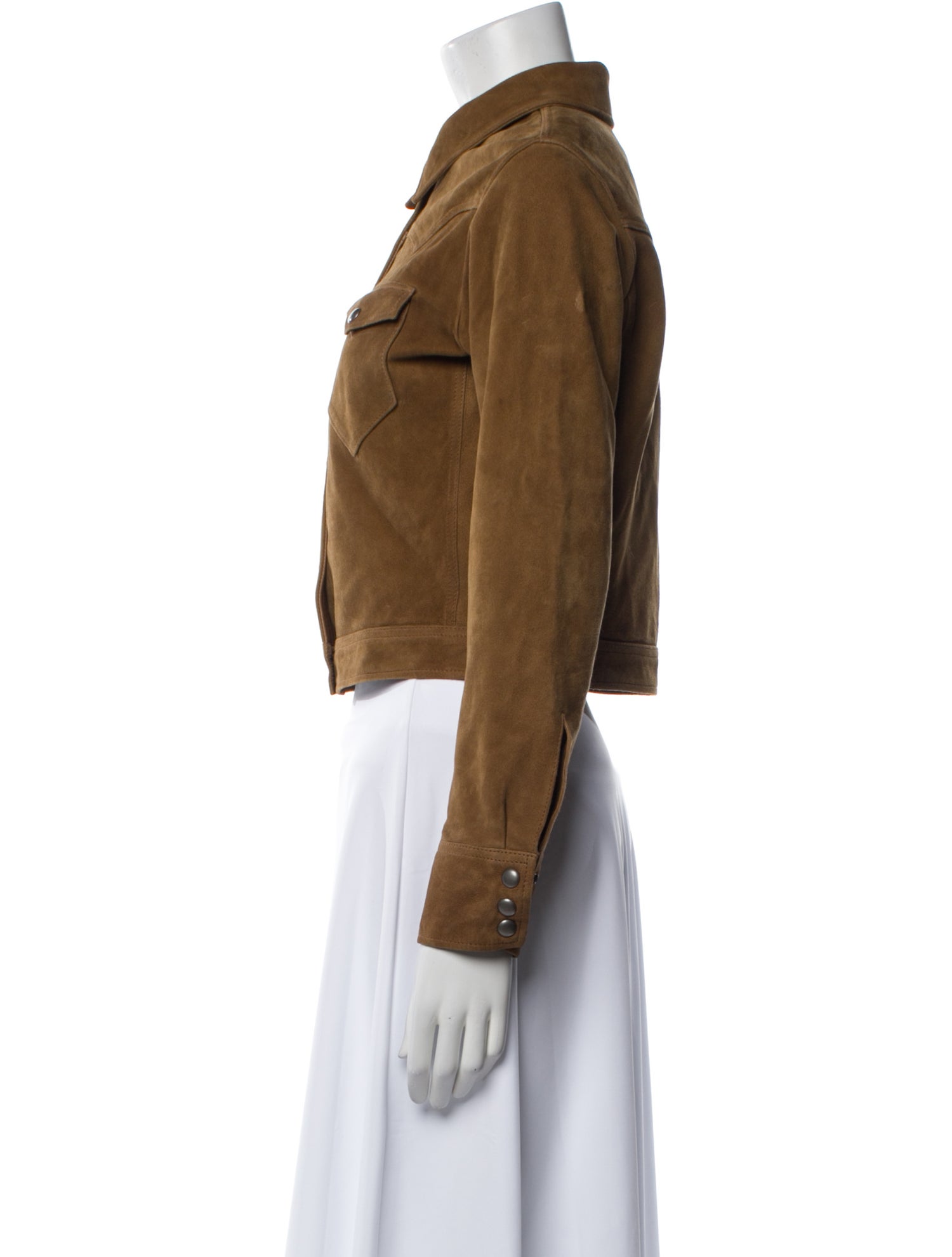 Ralph Lauren Suede Denim Jacket