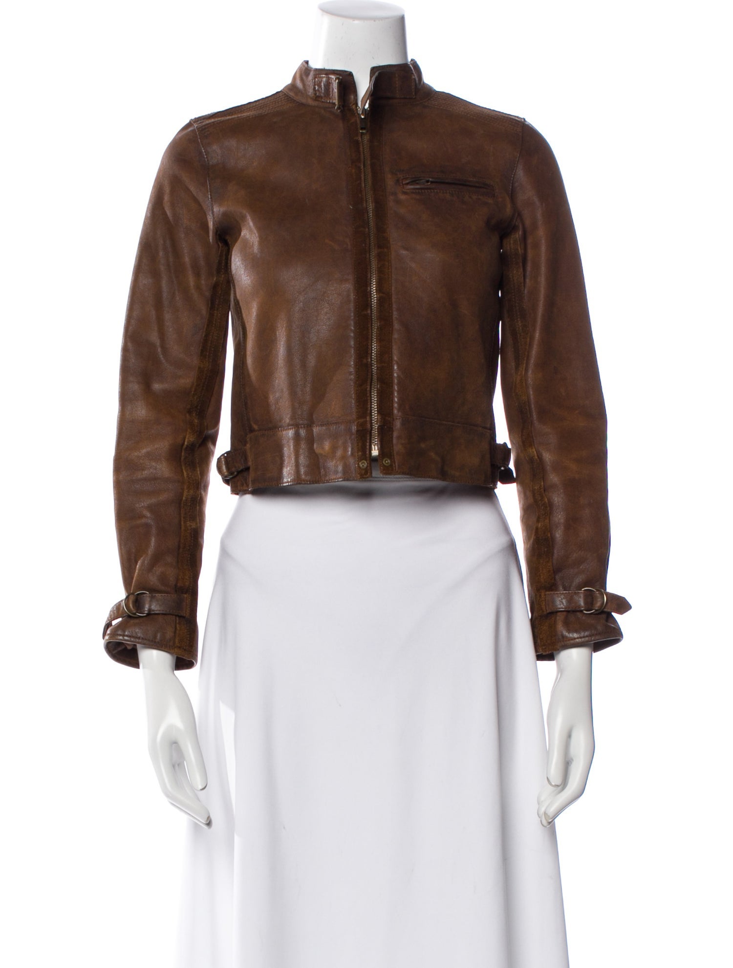Ralph Lauren Leather Biker Jacket