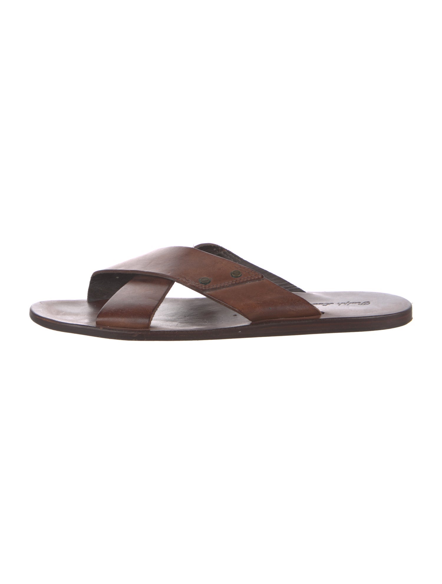 Ralph Lauren Leather Slides