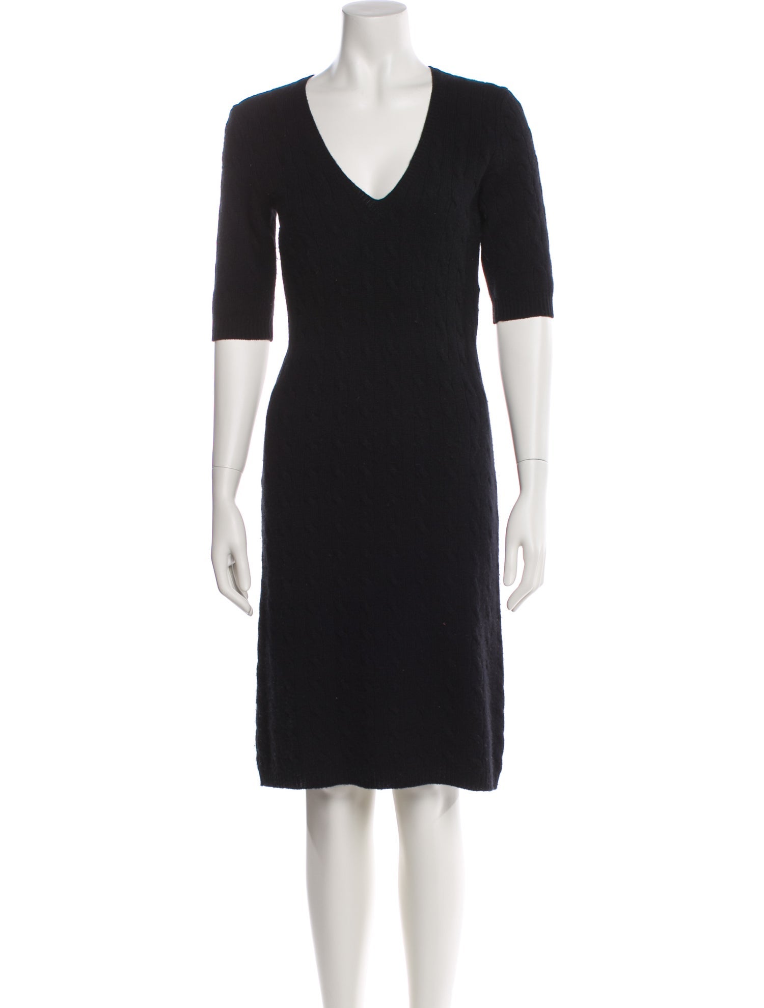 Ralph Lauren Cashmere Knee-Length Dress