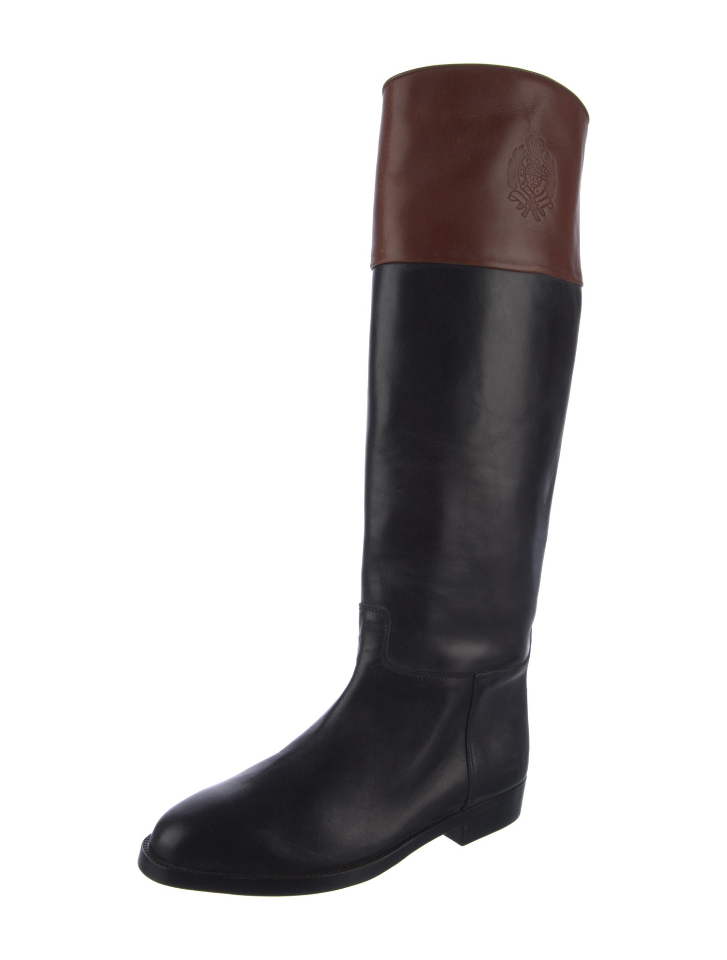 Ralph Lauren Leather Riding Boots