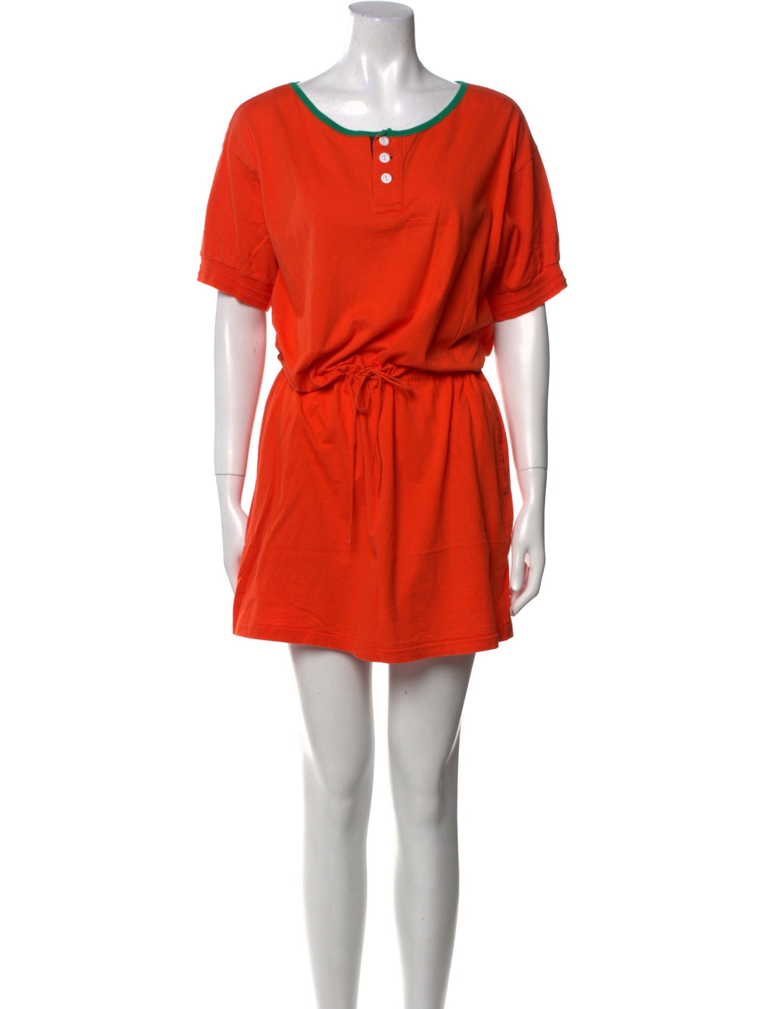 Ralph Lauren Scoop Neck Mini Dress
