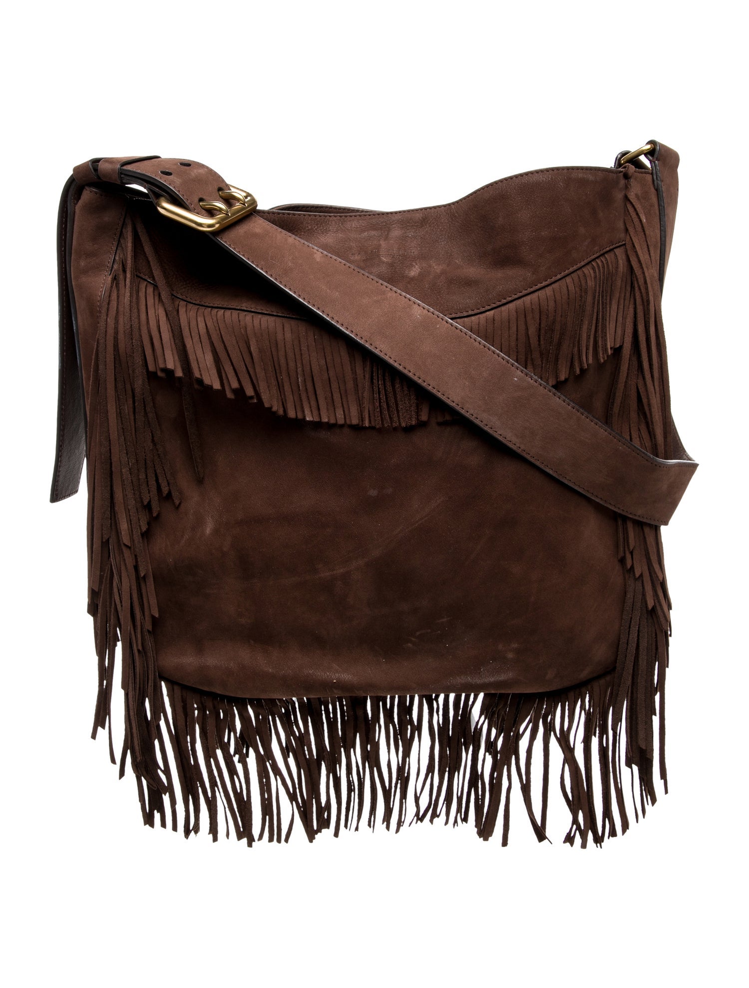 Ralph Lauren Suede Messenger Bag