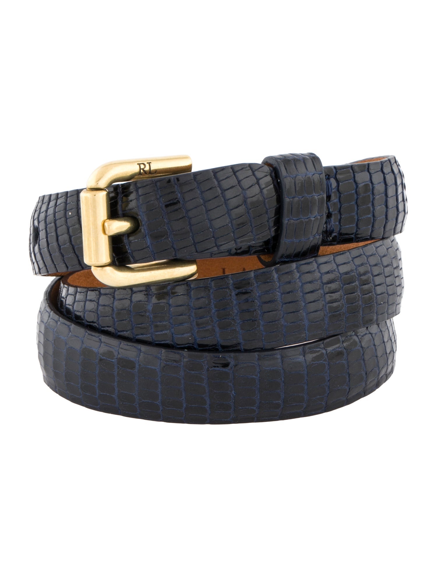 Ralph Lauren Lizard Triple Wrap Bracelet