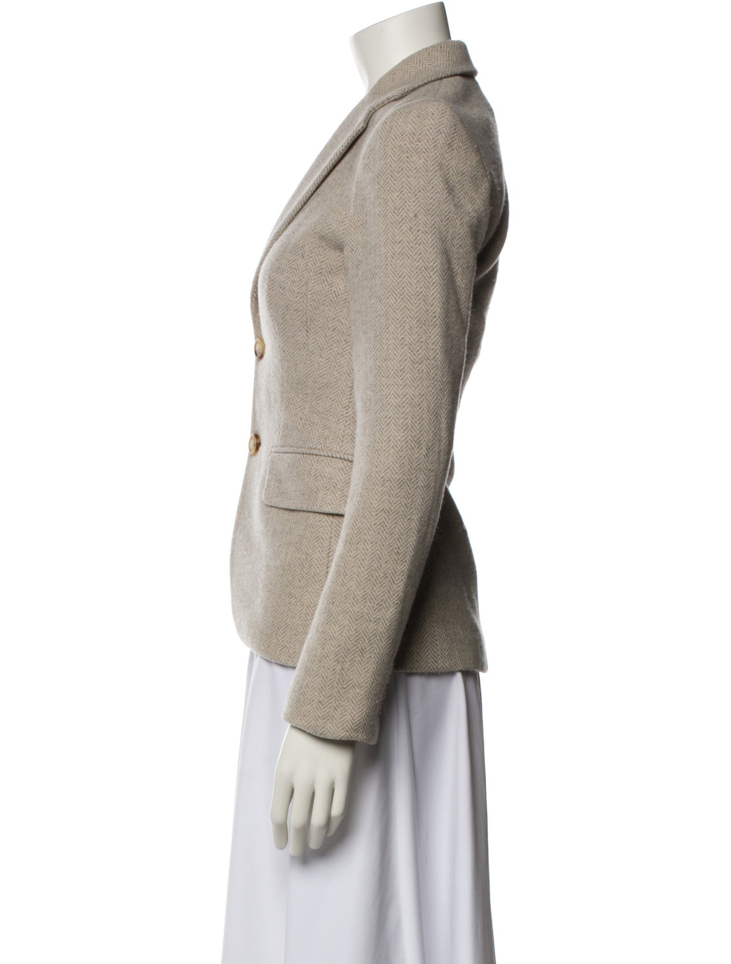 Ralph Lauren Wool Printed Blazer