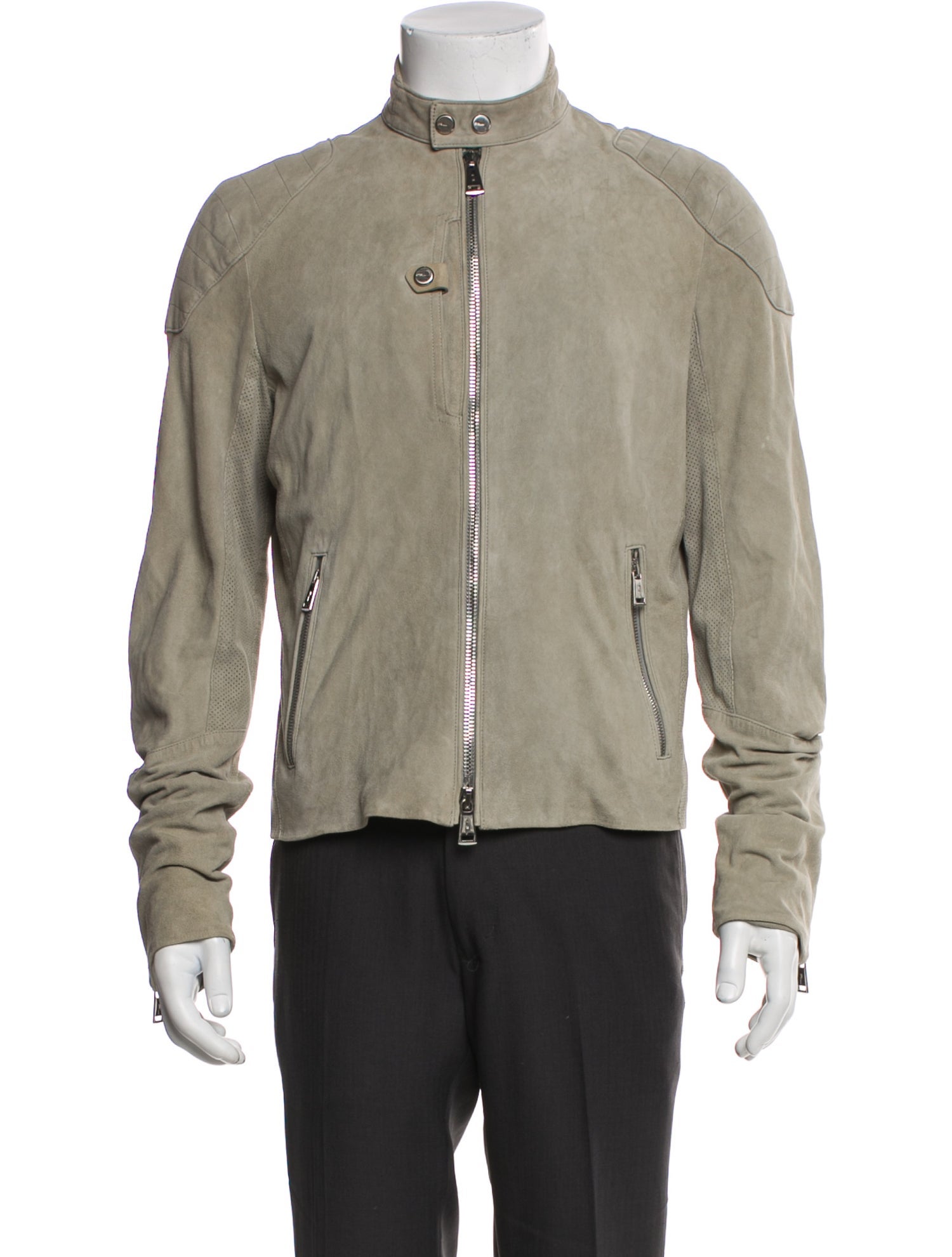 Ralph Lauren Suede Moto Jacket