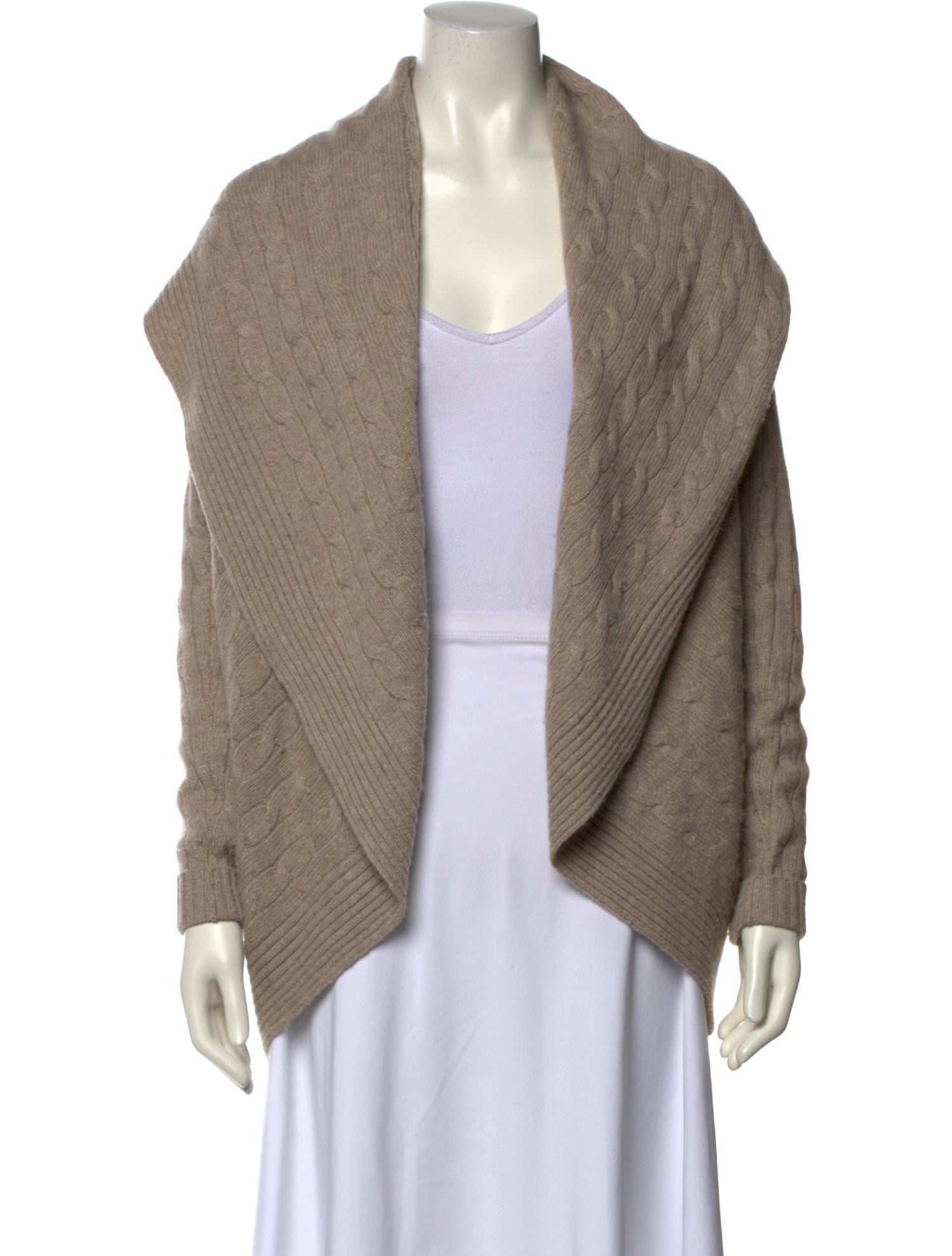 Ralph Lauren Cashmere Open Front Sweater