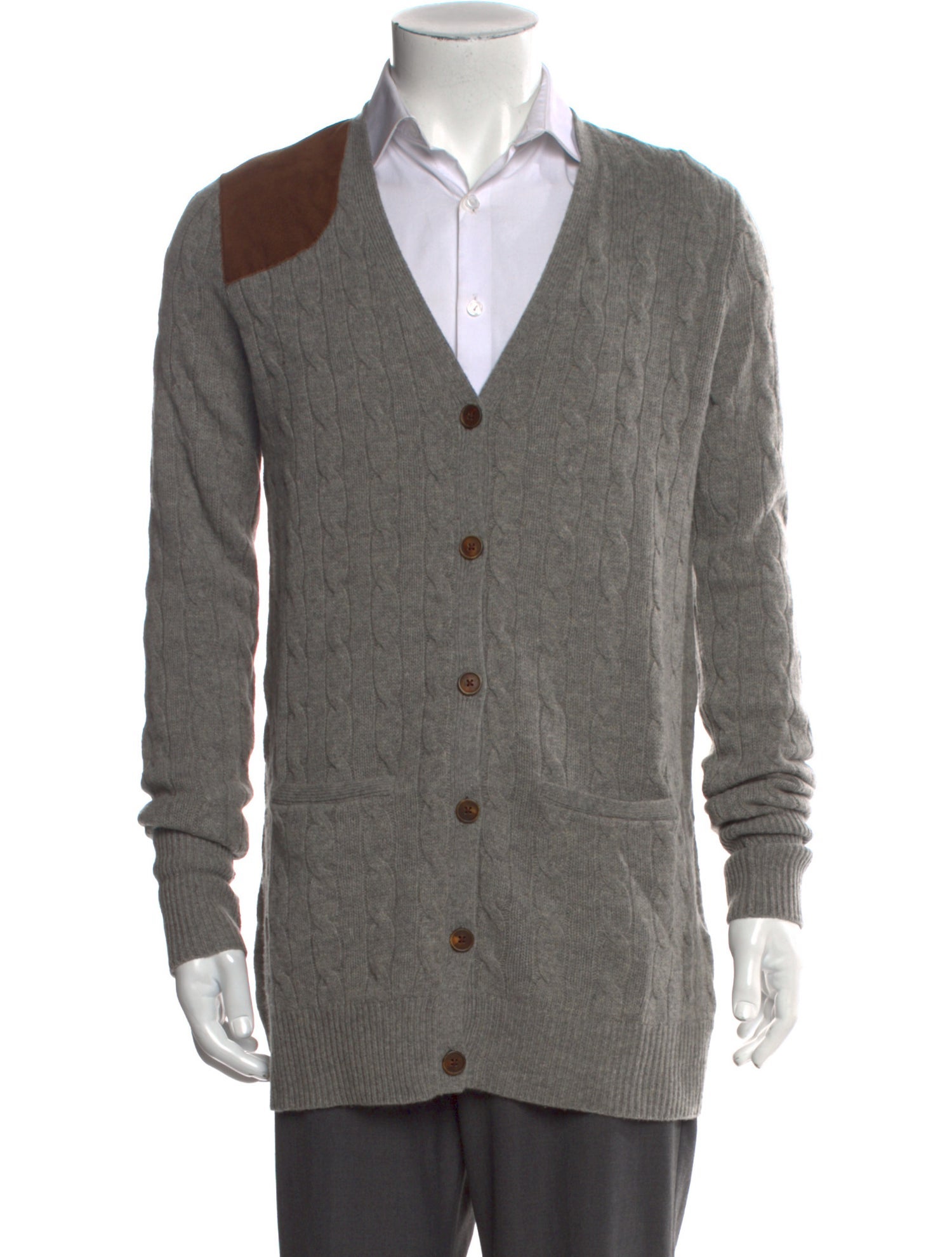 Ralph Lauren Wool V-Neck Cardigan