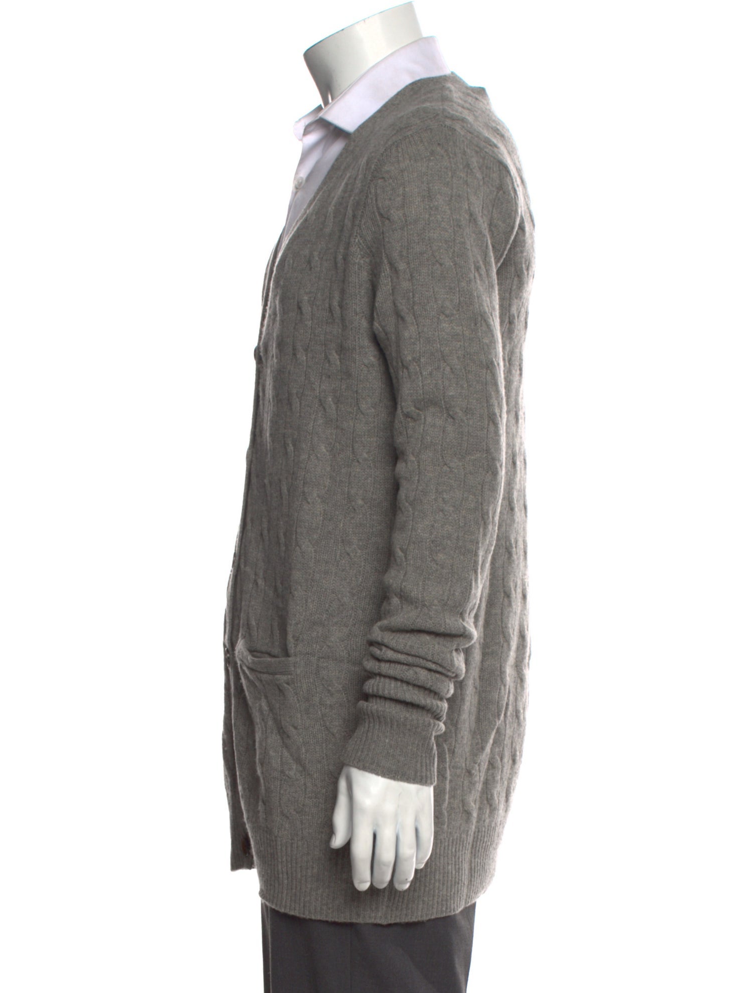 Ralph Lauren Wool V-Neck Cardigan