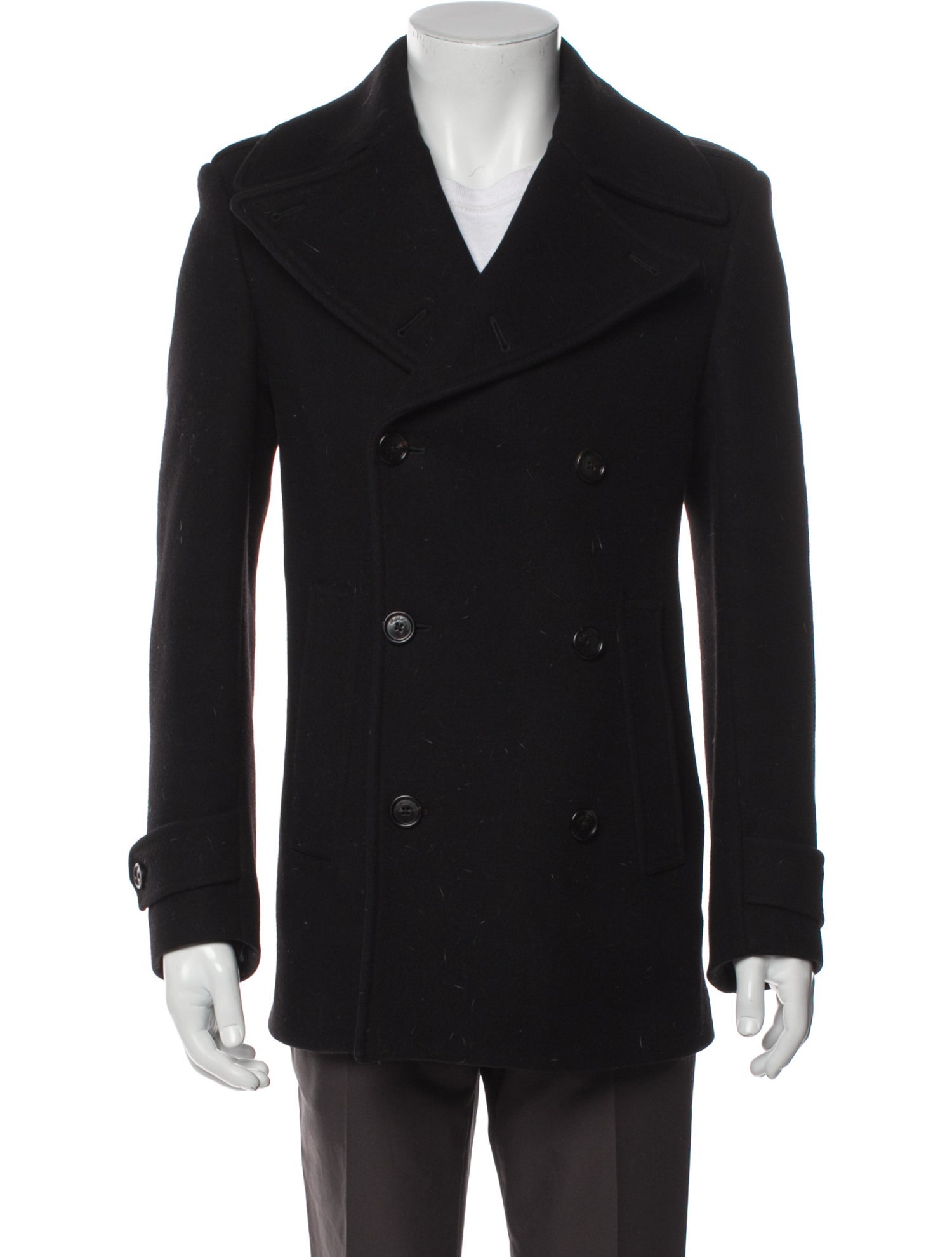 Ralph Lauren Purple Label Wool Peacoat