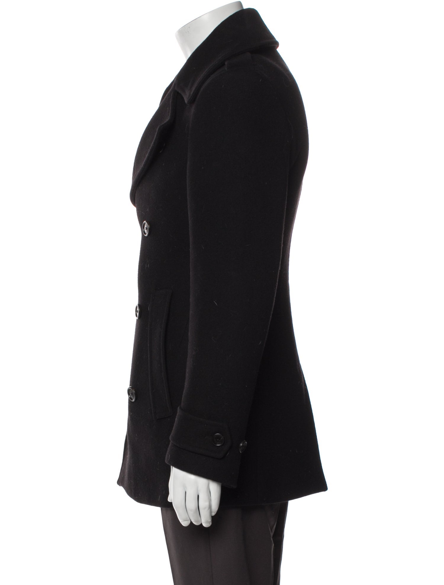 Ralph Lauren Purple Label Wool Peacoat