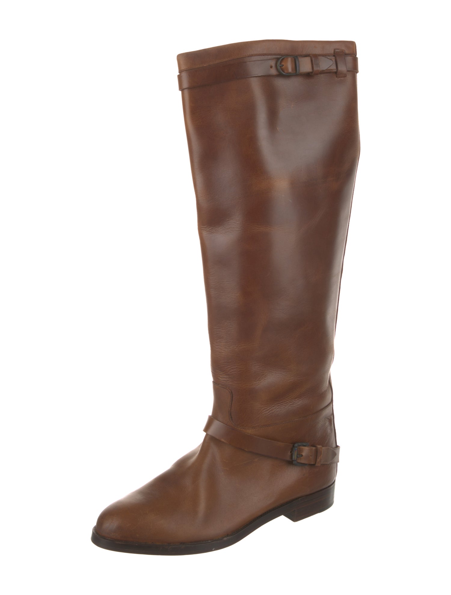 Ralph Lauren Leather Riding Boots