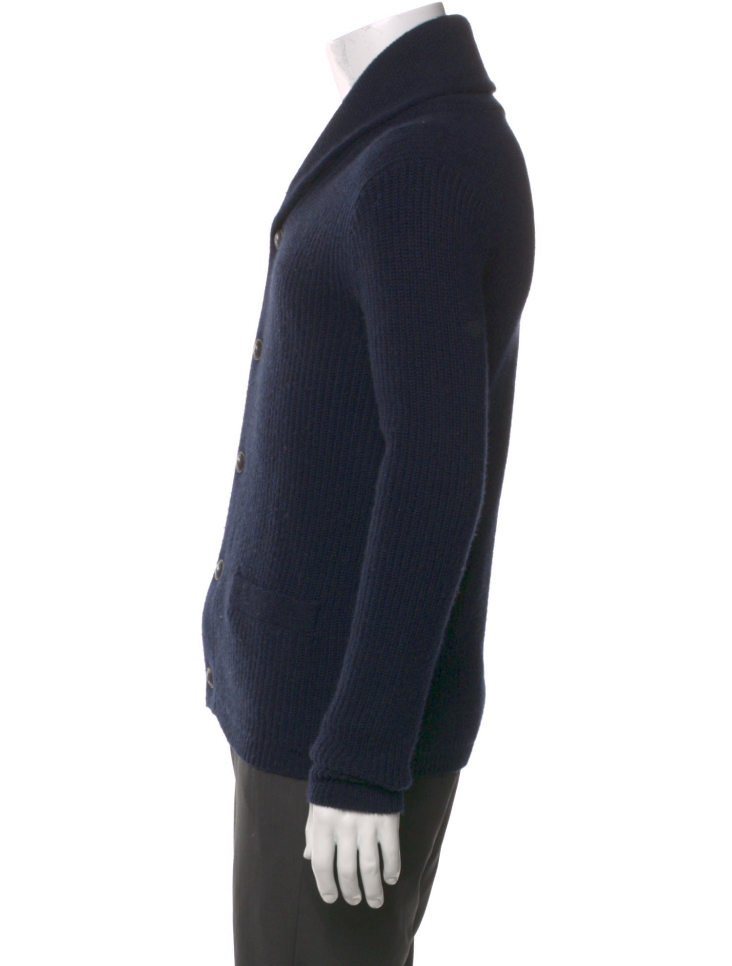 RRL & Co. Cashmere Collar Cardigan