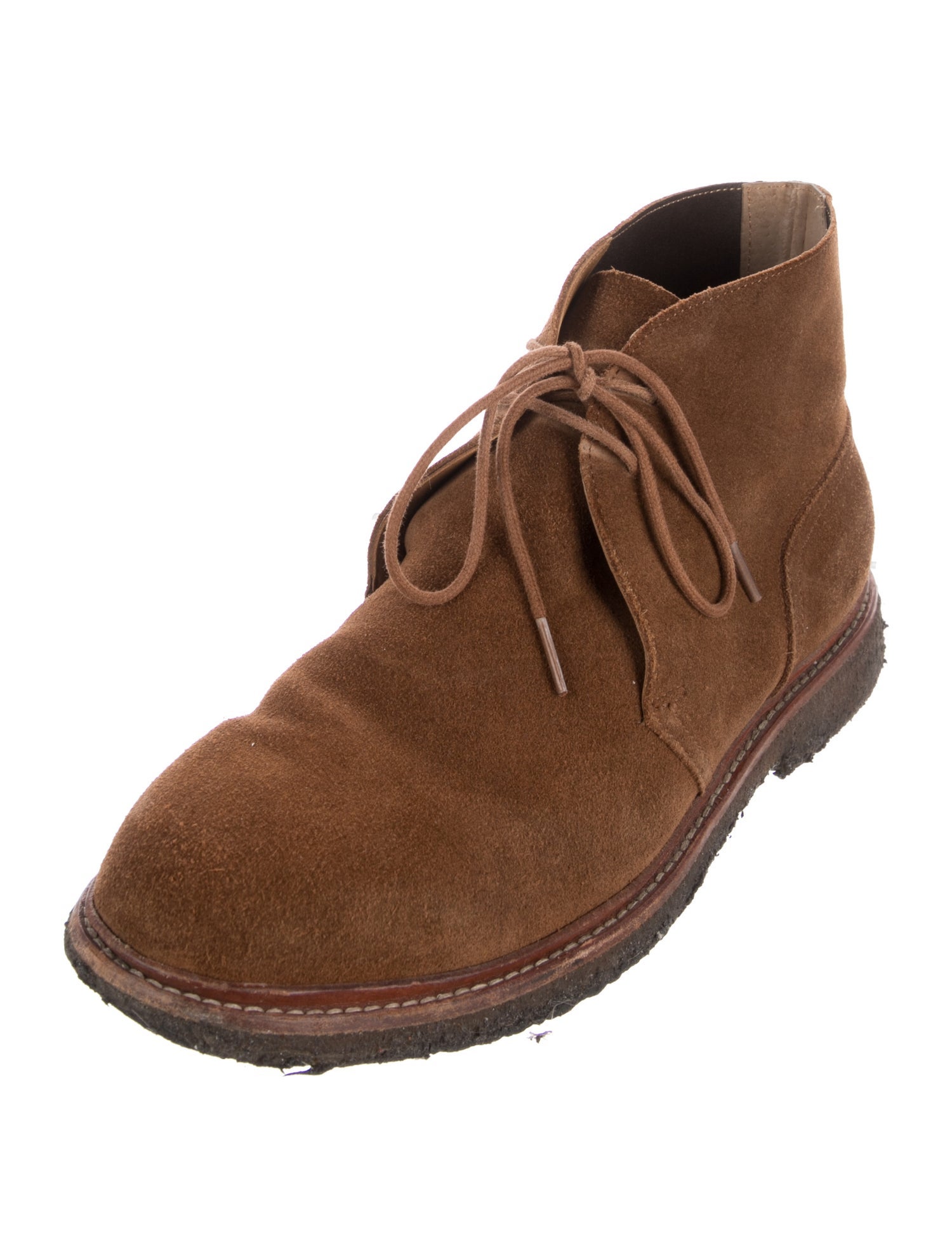 Ralph Lauren Suede Lace-Up Boots