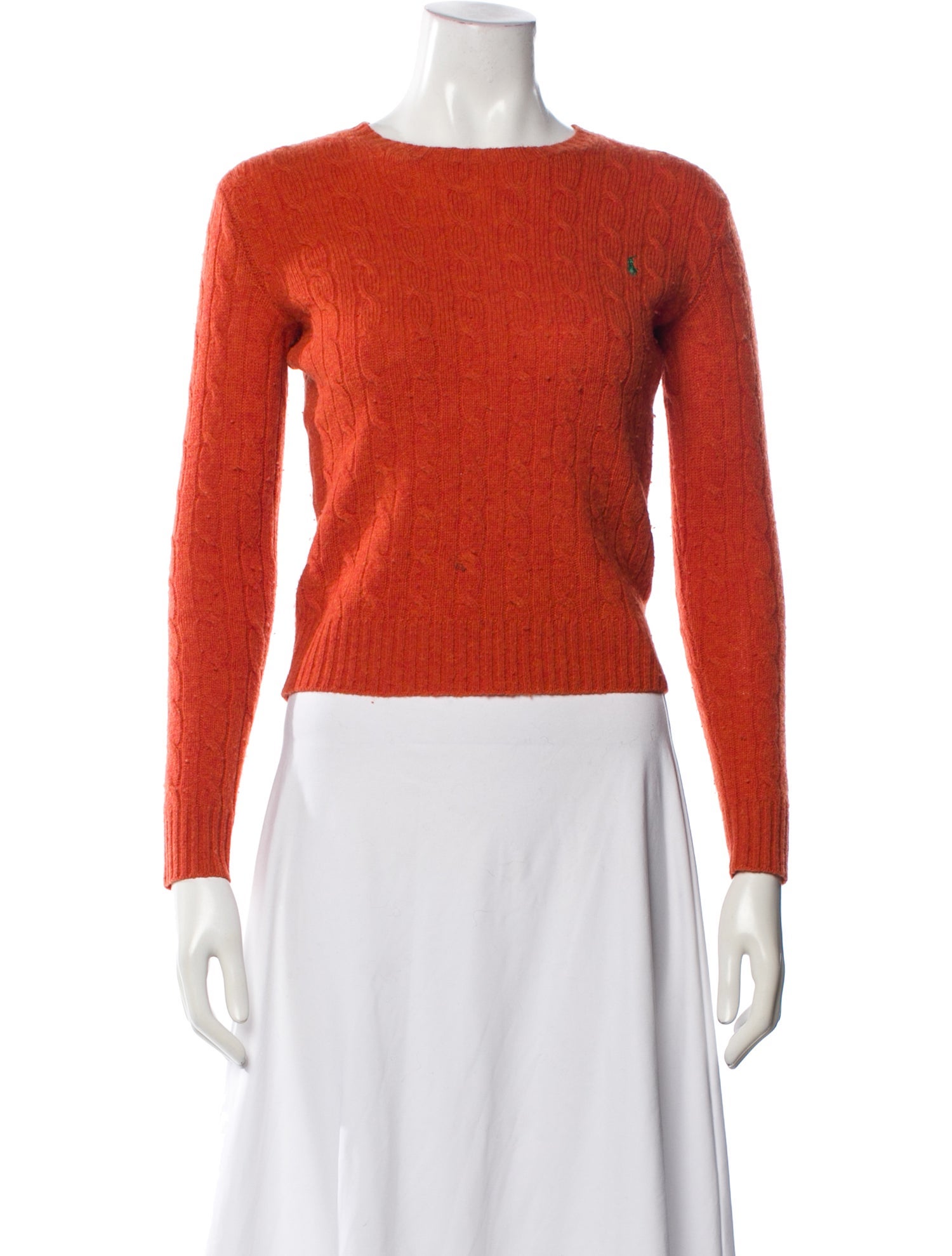 Ralph Lauren Lambswool Bateau Neckline Sweater