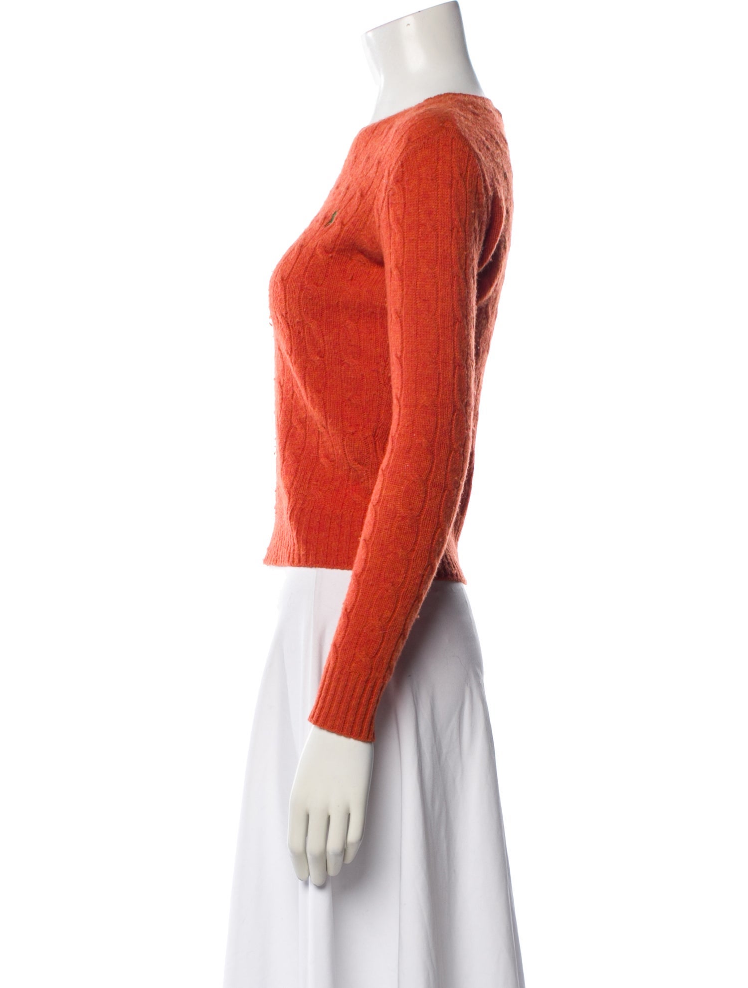 Ralph Lauren Lambswool Bateau Neckline Sweater