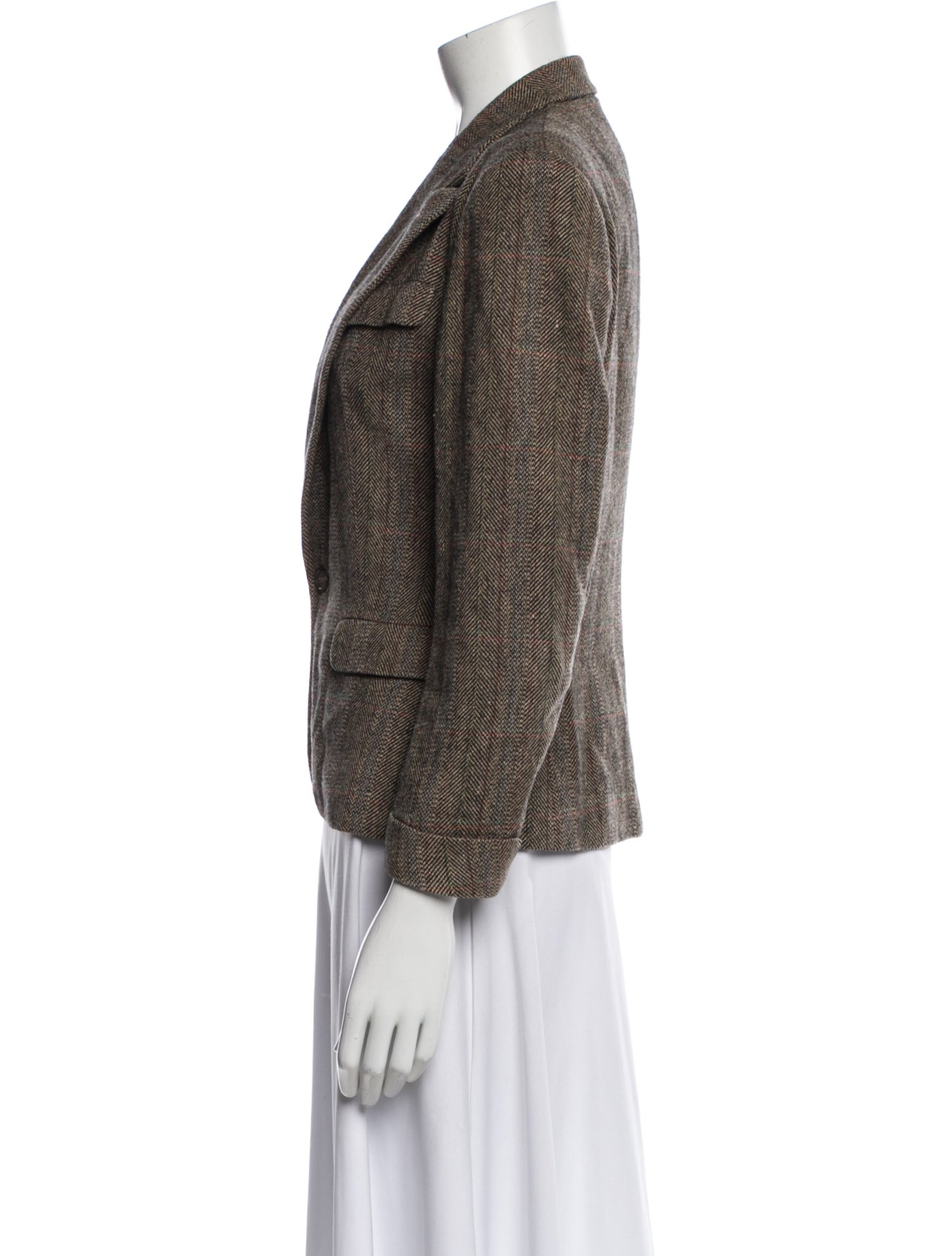 Ralph Lauren Wool Striped Blazer