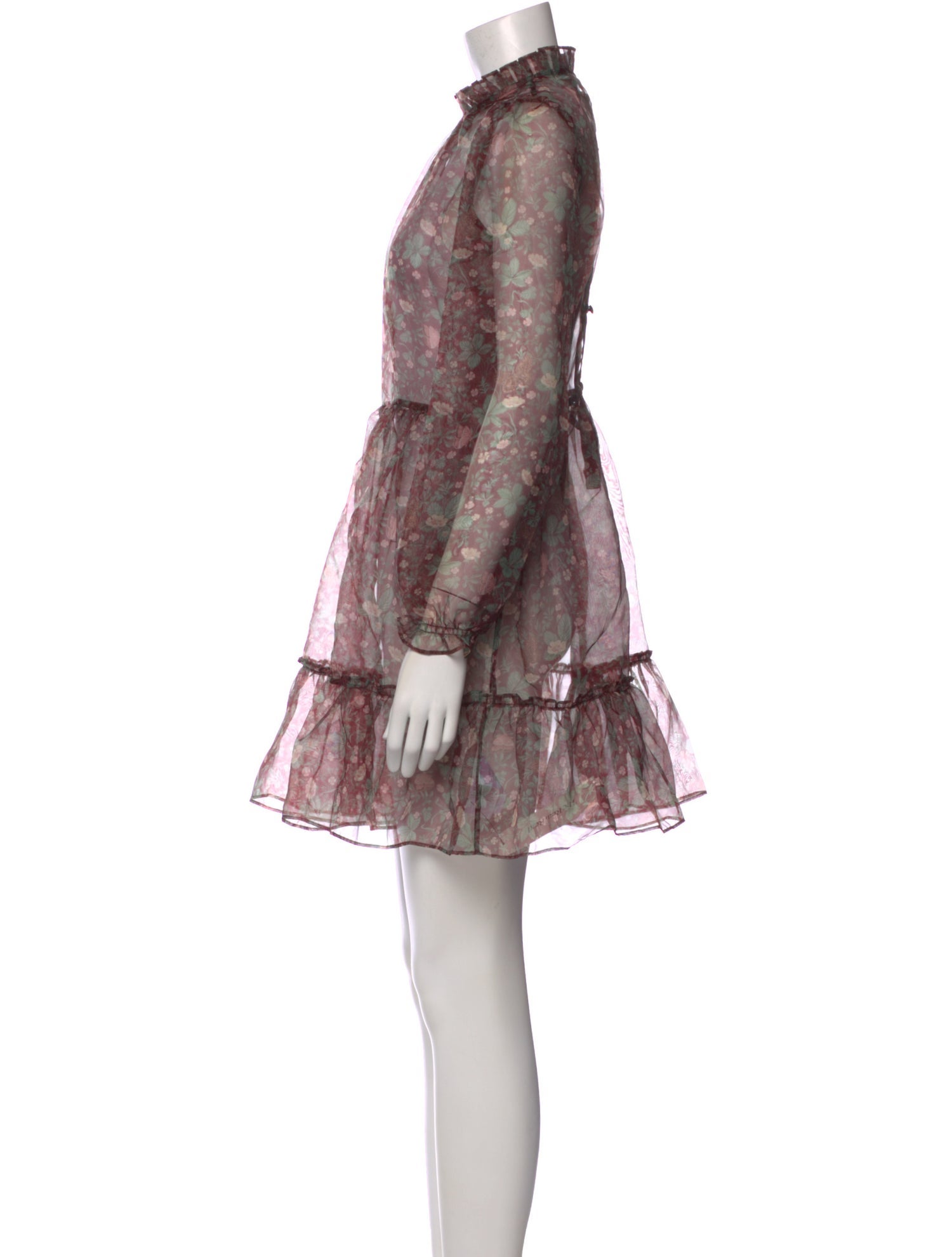 Ralph Lauren Floral Print Mini Dress