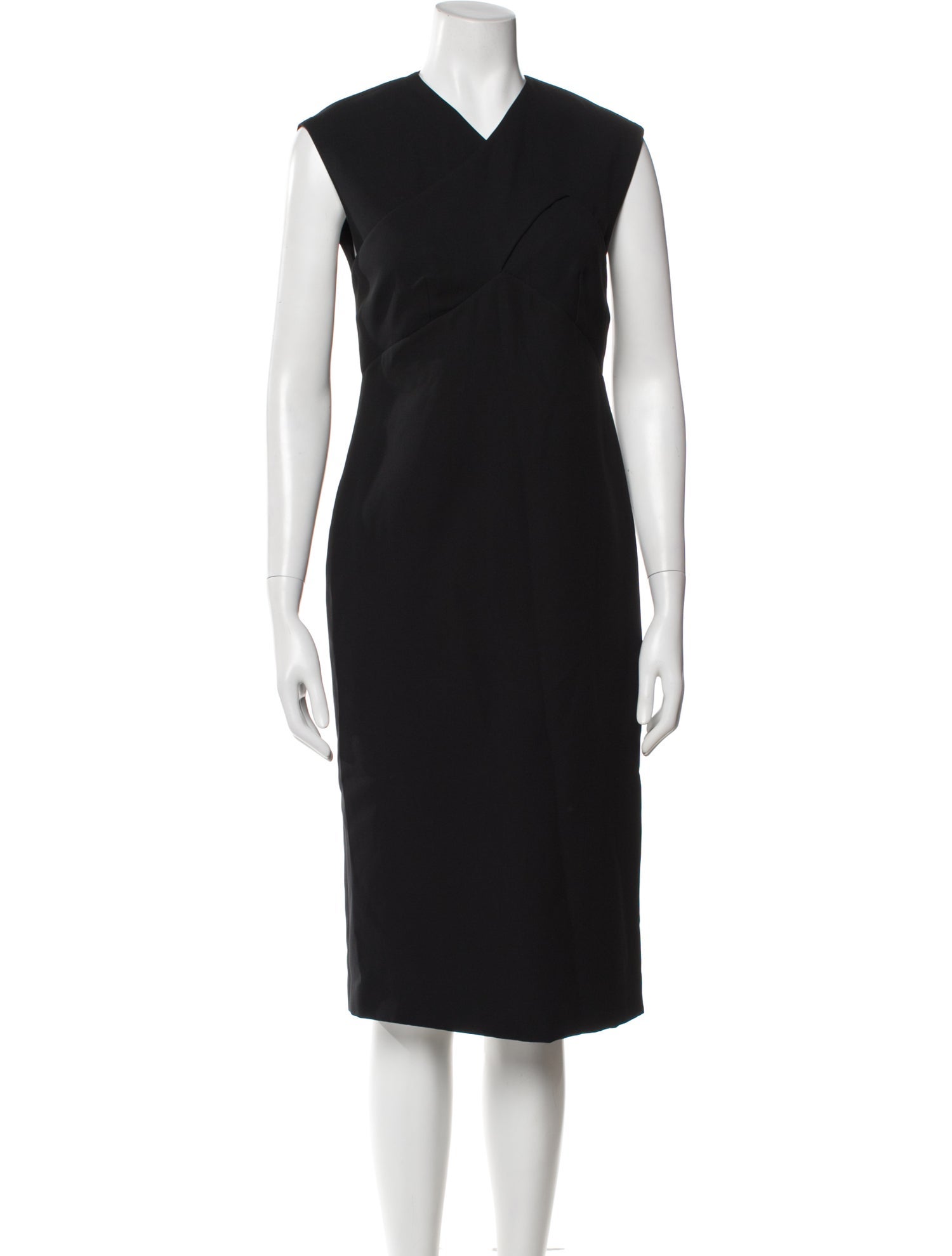 Ralph Lauren Silk Midi Length Dress