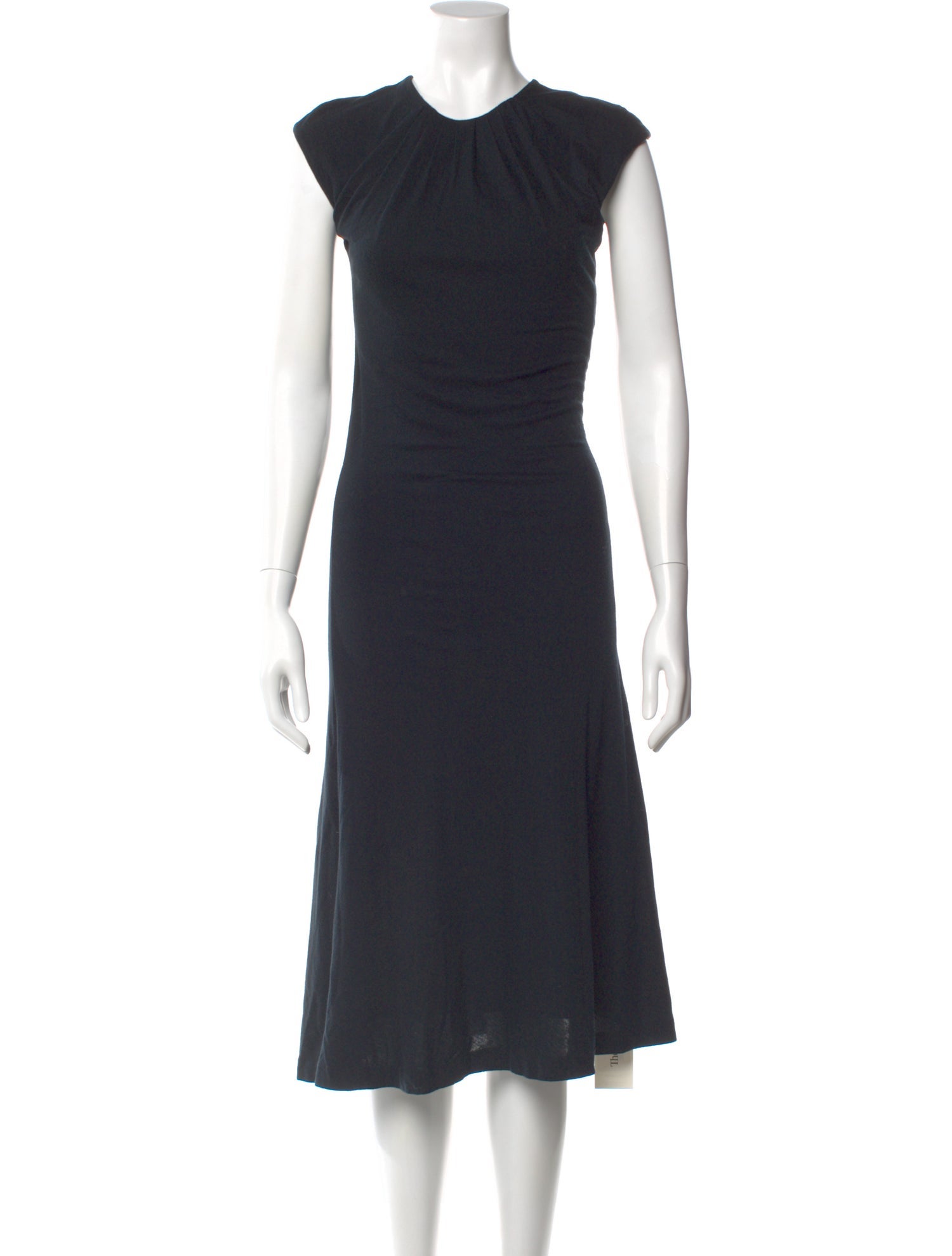 Ralph Lauren Crew Neck Midi Length Dress