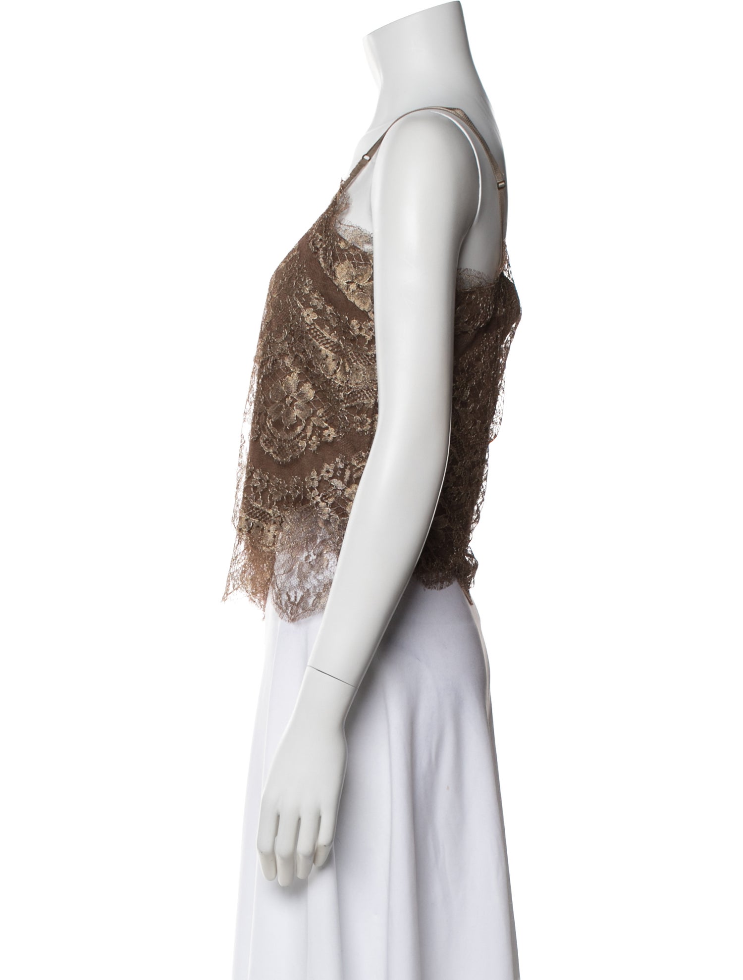 Ralph Lauren Lace Lace Pattern Top