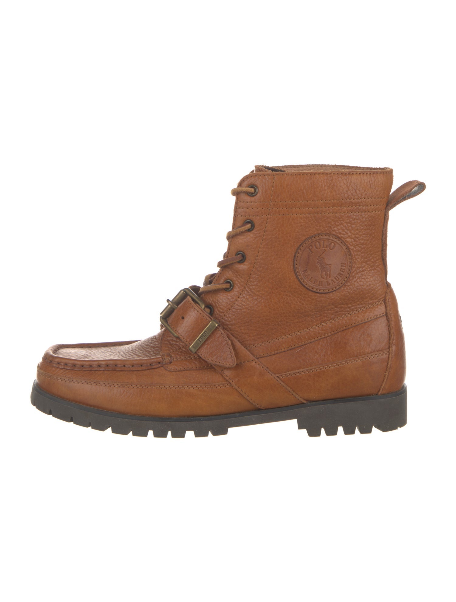 Polo Ralph Lauren Leather Combat Boots