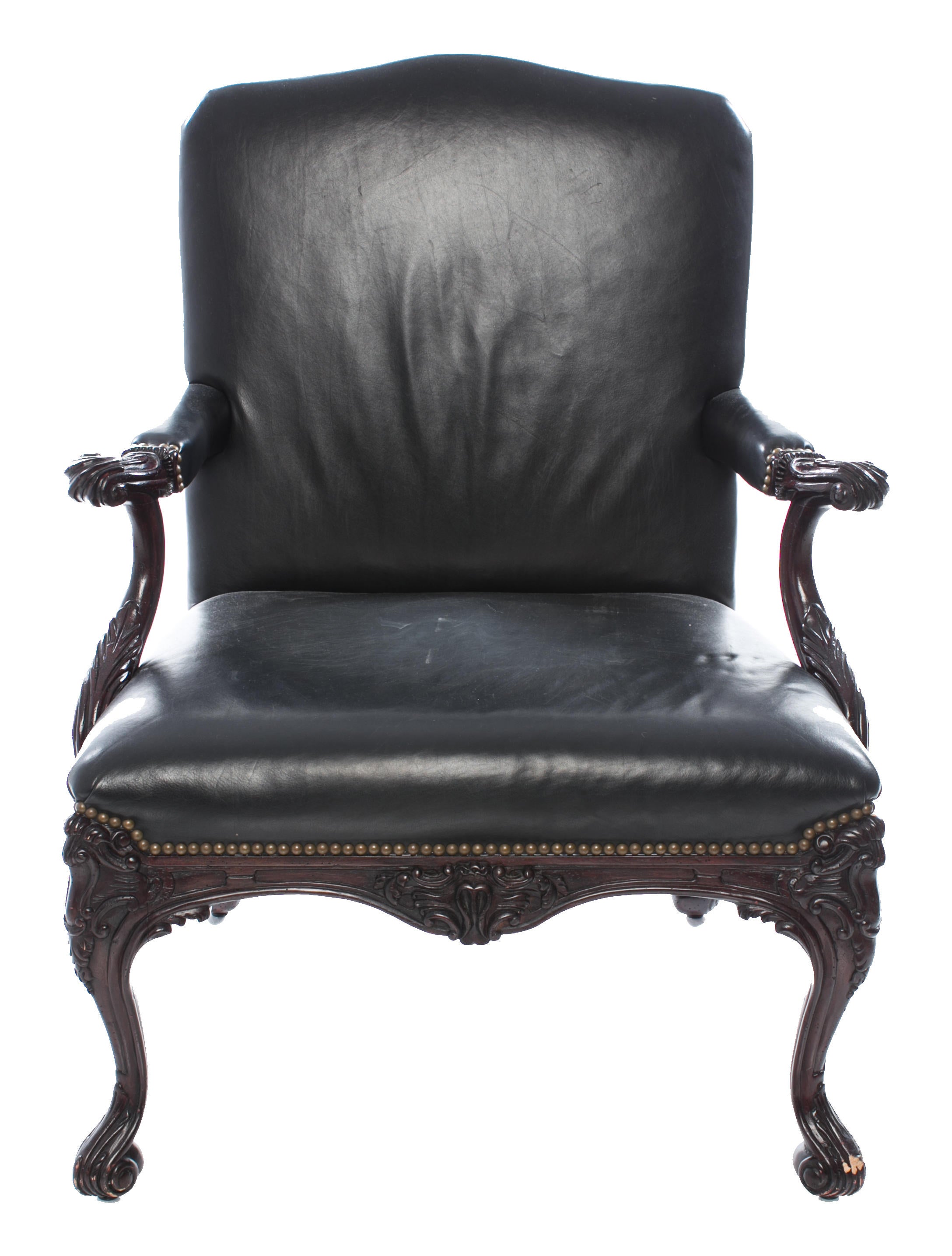 Ralph Lauren Leather Chair Black WYG20260 The RealReal