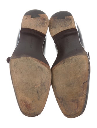 Ralph Lauren Leather Monk-Strap Oxfords