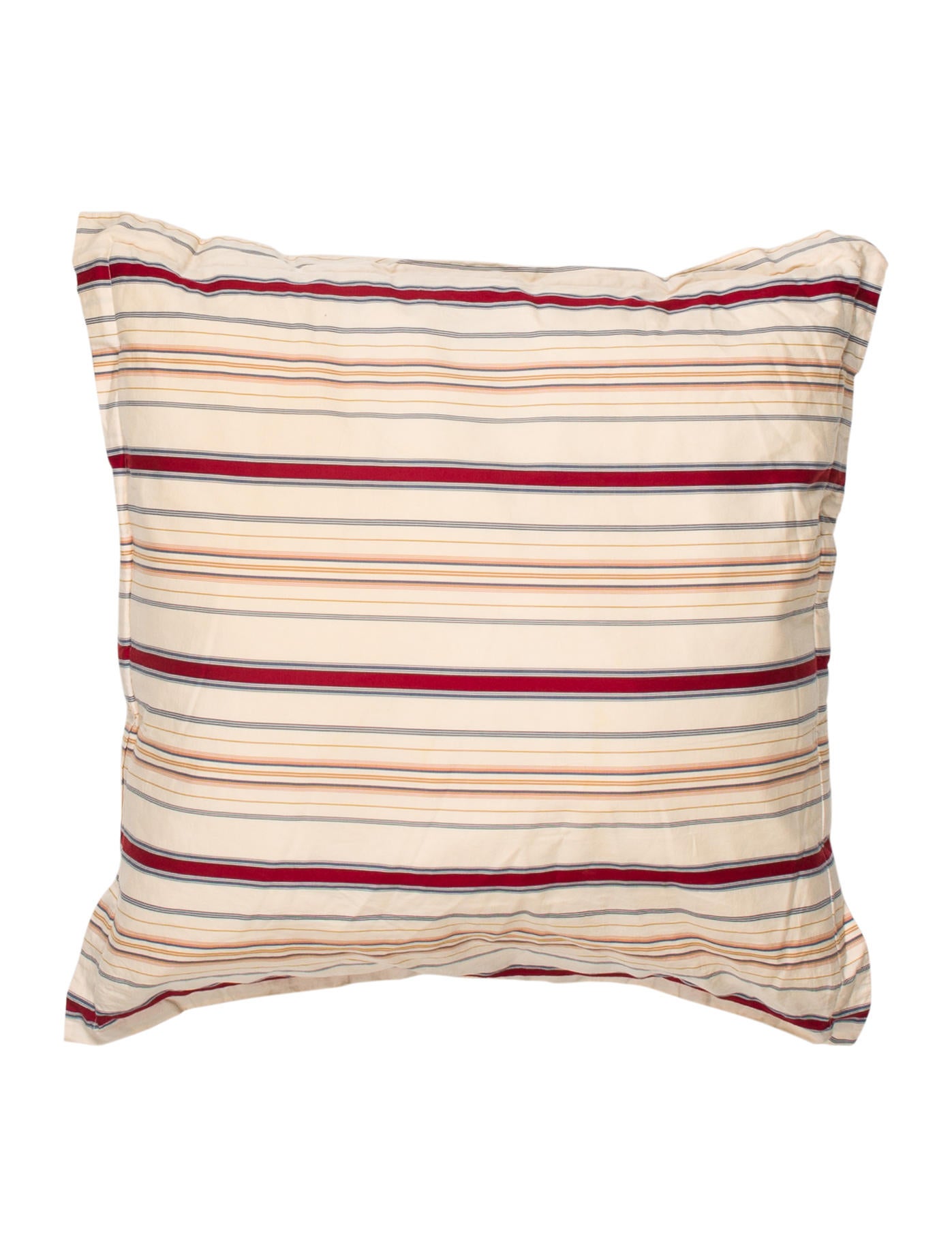 Ralph Lauren Striped European Pillows Blue Pillows, Pillows & Throws