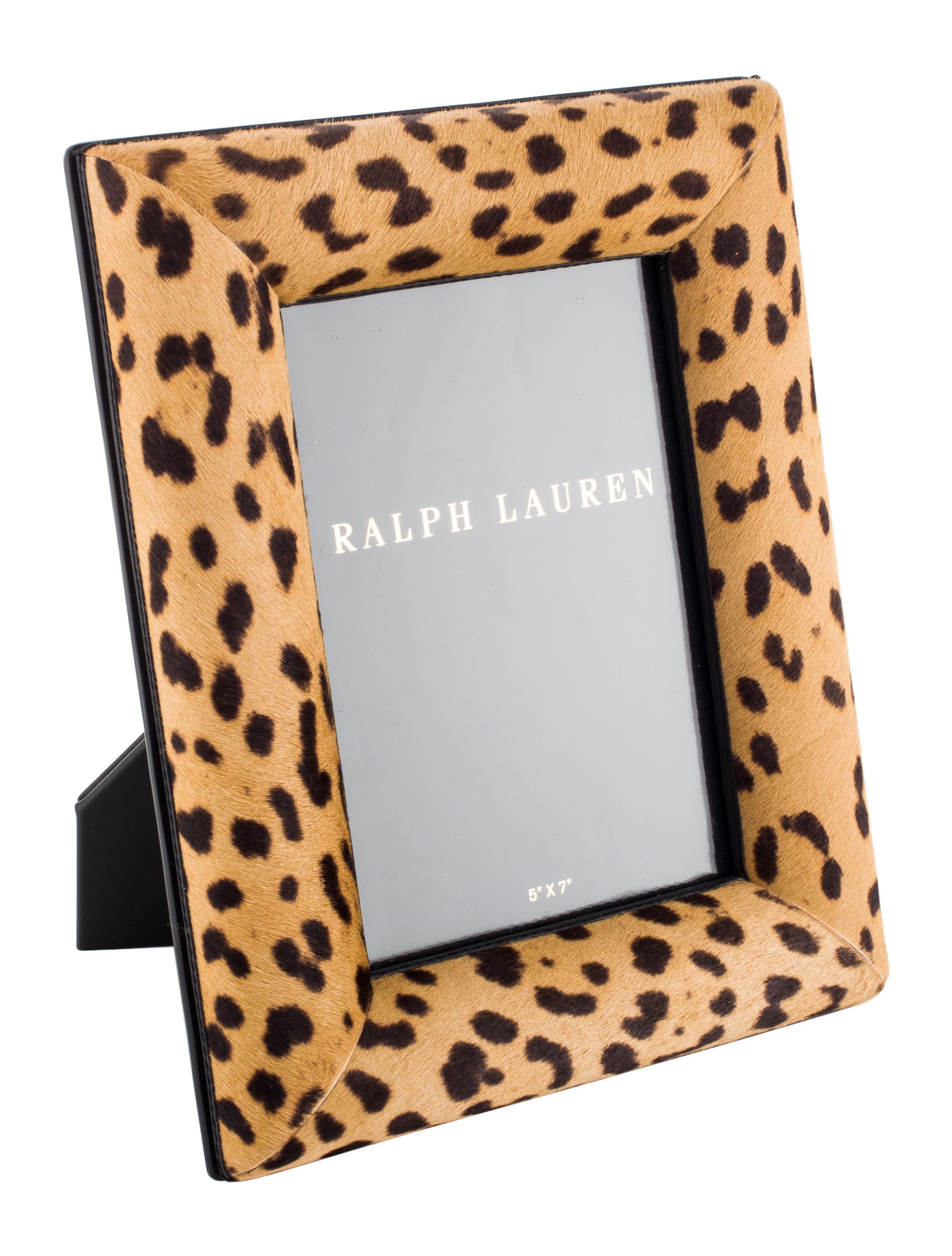 Ralph Lauren Leopard Print Ponyhair Picture Frame Decor And Leopard Print Ponyhair Picture Frame