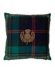 Ralph Lauren Wexford Tartan Plaid Throw Pillow