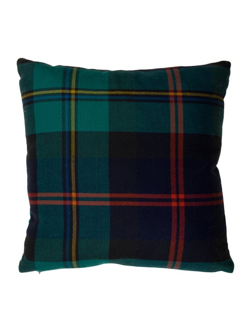 Ralph Lauren Wexford Tartan Plaid Throw Pillow