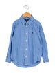 Ralph Lauren Boys' Gingham Button-Up Shirt