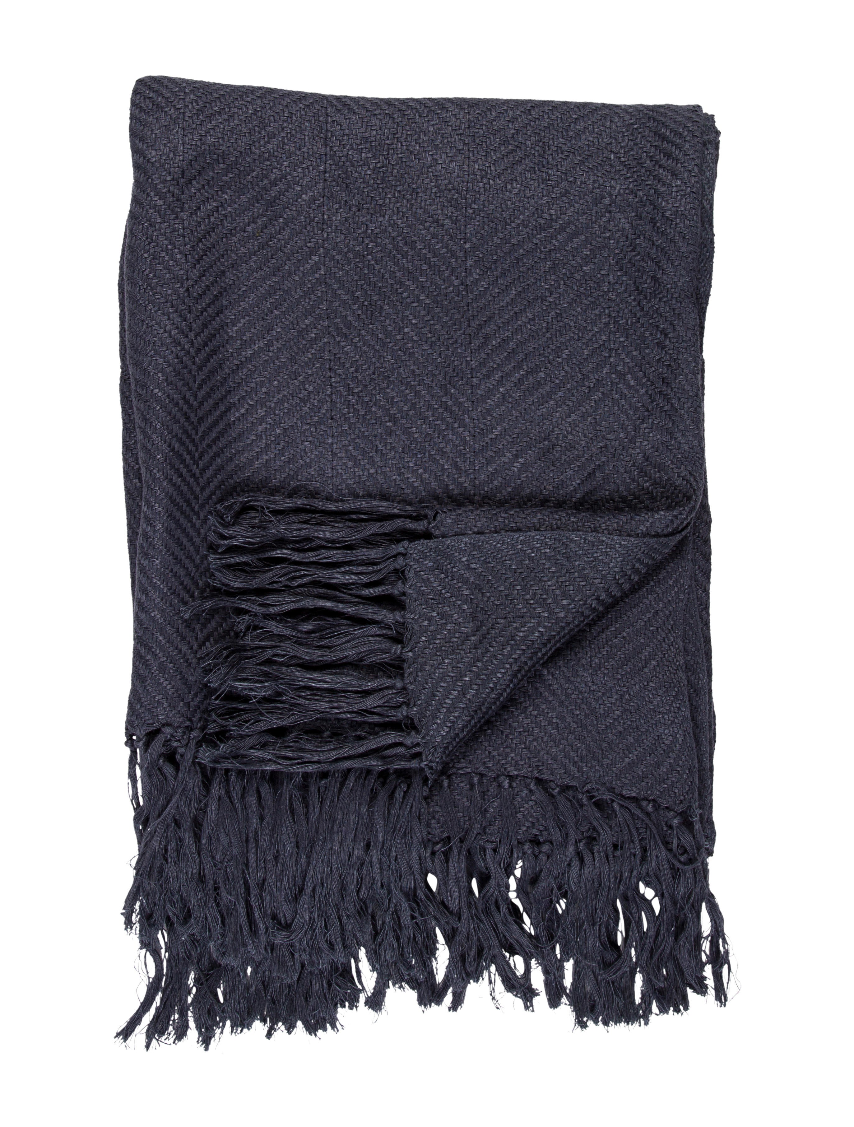 Ralph Lauren Home Linen Throw Blanket Pillows & Throws WYG38891