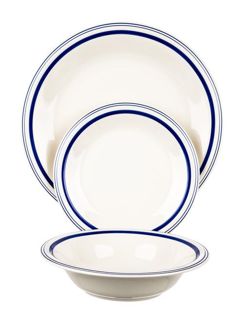 Ralph Lauren 7-Piece Café Stripe Tableware Set