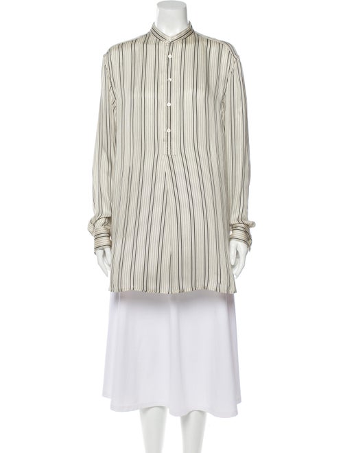 Ralph Lauren Silk Striped Tunic