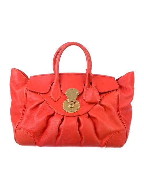 Ralph Lauren Puffy Ricky Bag gold