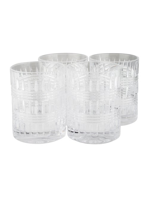 Ralph Lauren Set of 4 Ettrick Double Old Fashioned Glasses