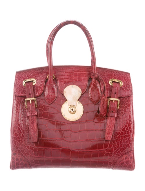 Ralph Lauren Alligator Soft Ricky 33 Red