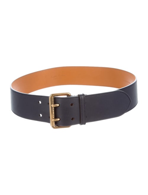 Ralph Lauren Leather Hip Belt Navy