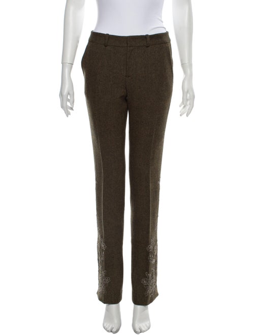 Ralph Lauren Wool Wide Leg Pants Wool