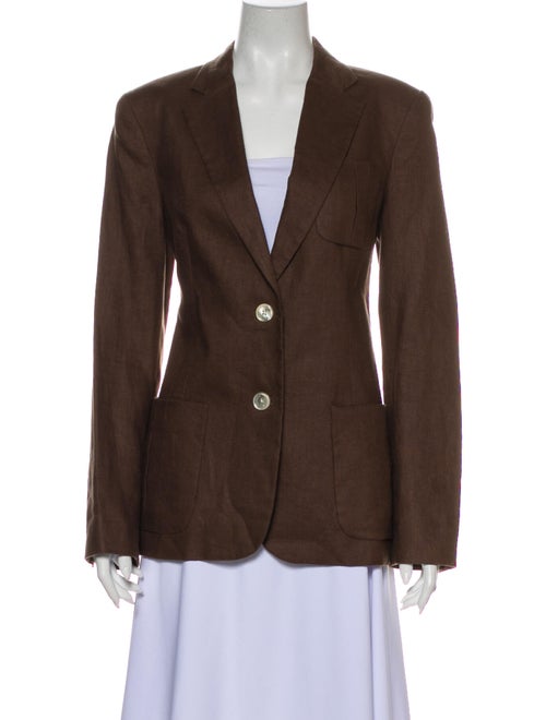 Ralph Lauren Linen Blazer Brown