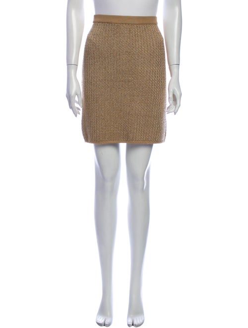 Ralph Lauren Mini Skirt Gold
