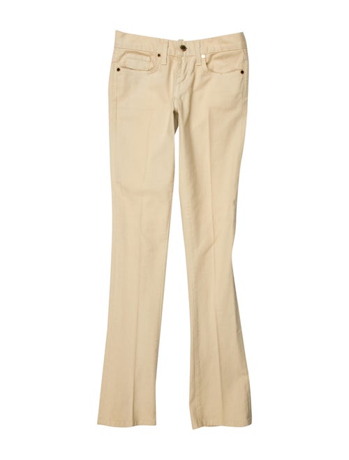 Ralph Lauren Low-Rise Straight Leg Jeans