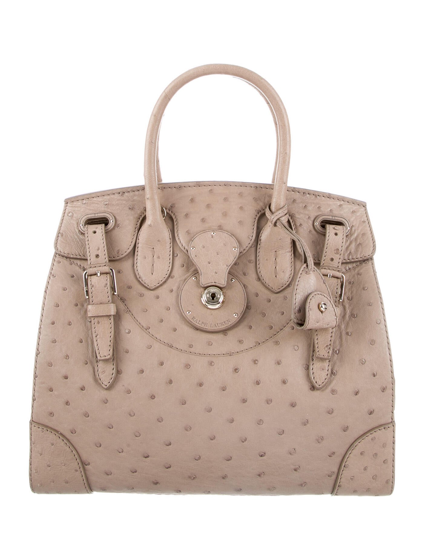 Ralph Lauren Ostrich Handle Bag
