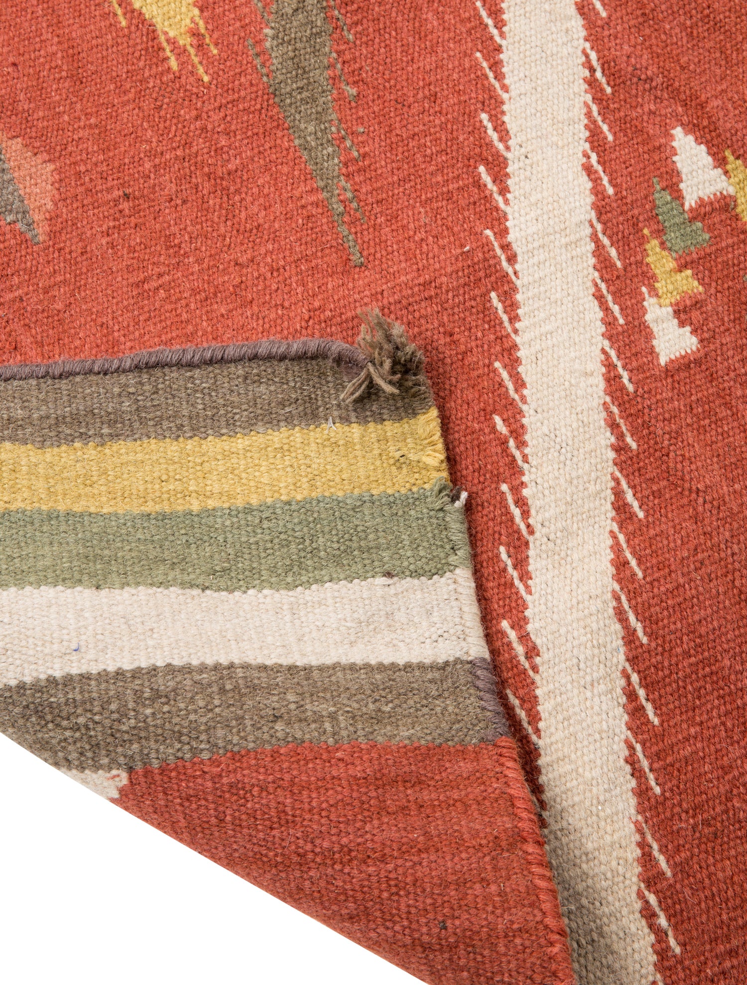 Ralph Lauren Wool Redwood Rug 5'1" x 7'10" Red Area Rugs, Rugs