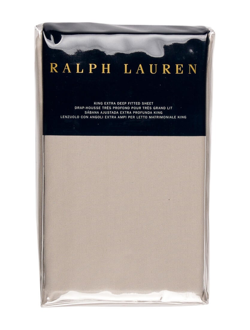 Ralph Lauren RL 624 Solid Sateen King Extra Deep Fitted Sheet