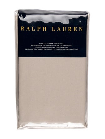 Ralph Lauren RL 624 Solid Sateen King Extra Deep Fitted Sheet