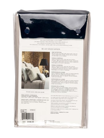 Ralph Lauren RL 624 Solid Sateen King Extra Deep Fitted Sheet