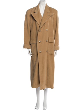 Ralph Lauren Camel Hair Faux Fur Coat